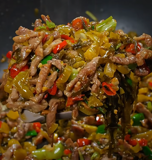 酸菜肉丝