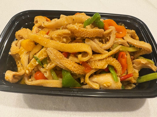 双椒羊肚
