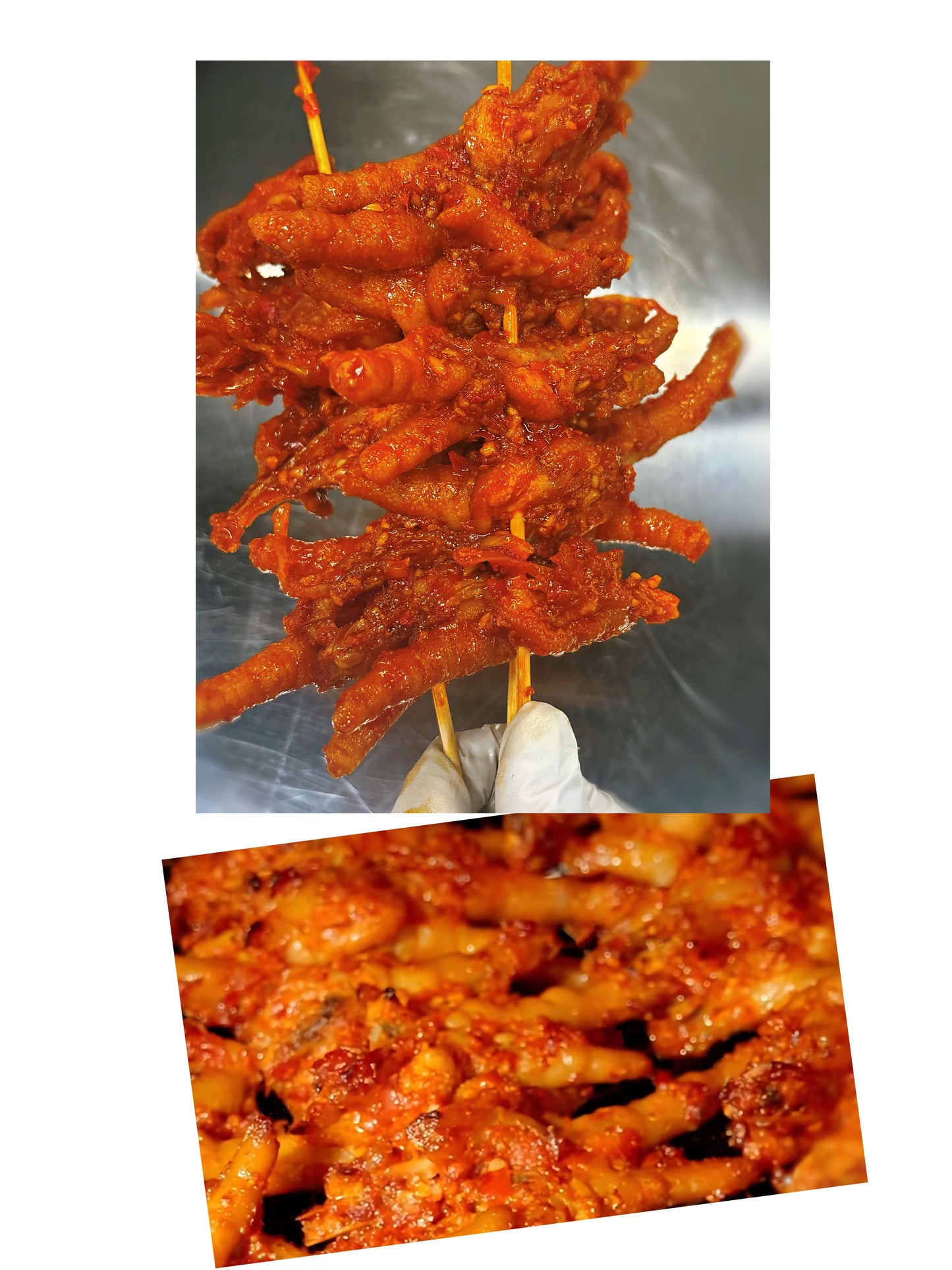 蒜香烤鸡爪
