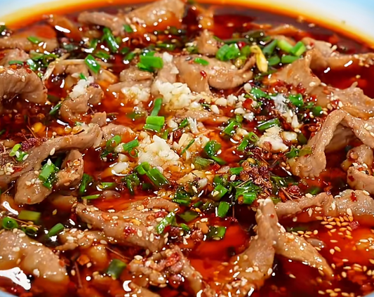 水煮肉片/微辣